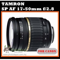 TAMRON SP AF 17-50mm f/2.8 XR DI II LD DSLR LENS for CANON F2.8 